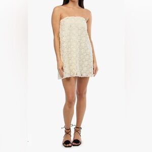 WeWoreWhat Ivory Mini Dress